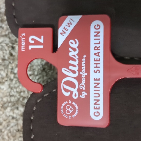 Dluxe by Dearfoams Mens Size 12 - Picture 6 of 7